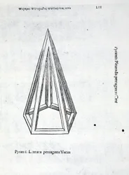 Pyramis laterata pentagona vacua, illustration from 